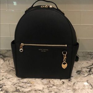 Henri Bendel Saffiano Lwather Backpack purse